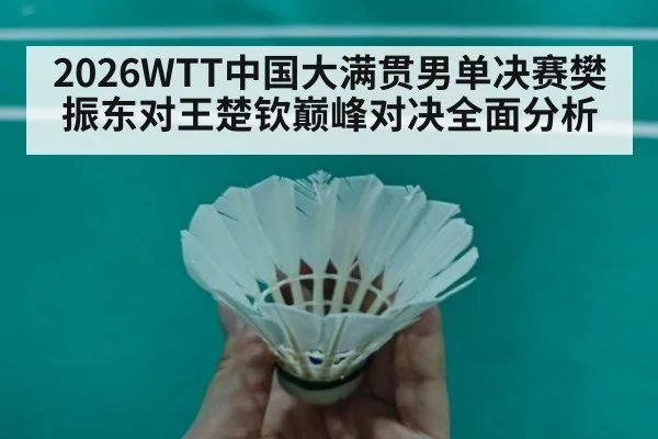 2026WTT中国大满贯男单决赛樊振东对王楚钦巅峰对决全面分析
